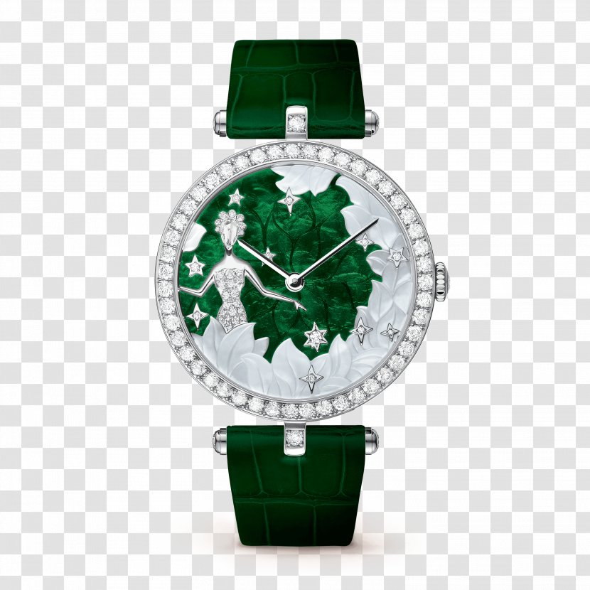 Van Cleef & Arpels Watch Jewellery Clock Virgo Transparent PNG