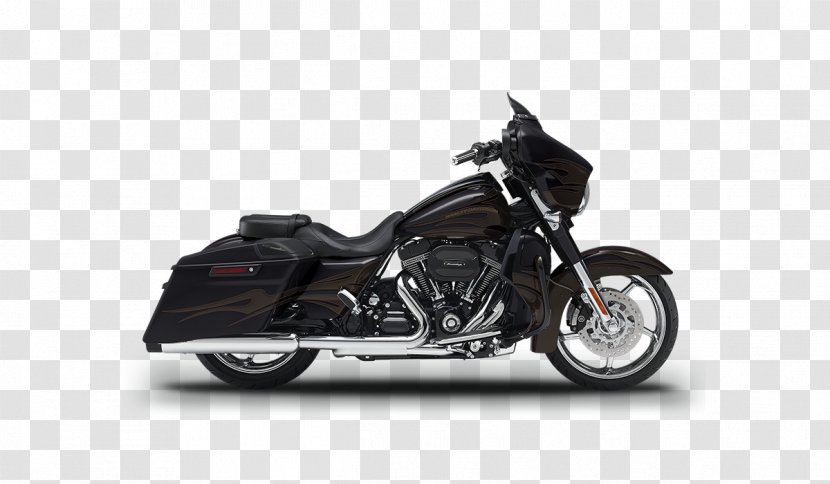 Harley-Davidson CVO Street Glide Motorcycle - Cruiser Transparent PNG