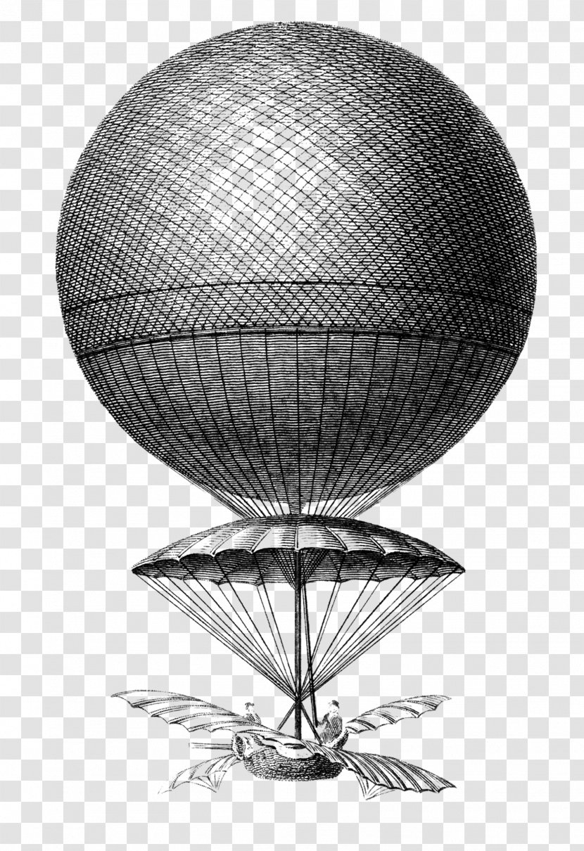 Hot Air Balloon Drawing Flight Transparent PNG