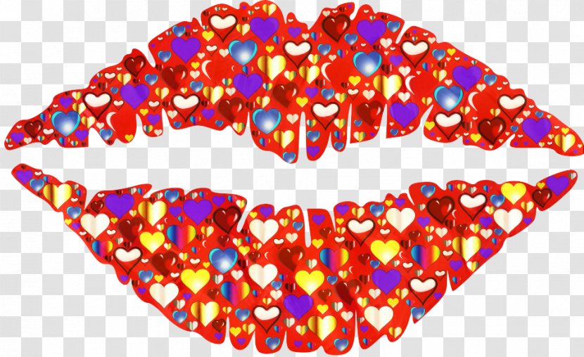Lips Clip Art Image Kiss - Heart Transparent PNG