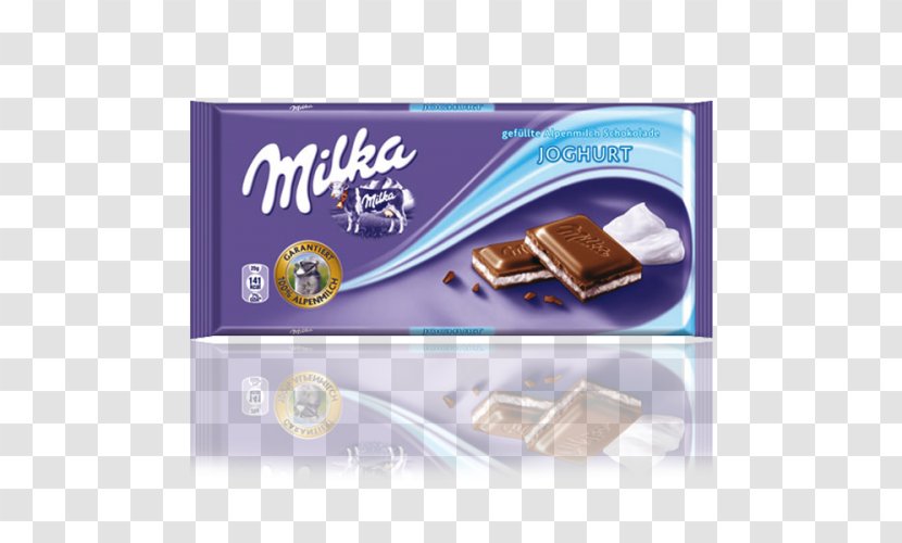 Cream Chocolate Bar Milka - Wafer - Milk Transparent PNG