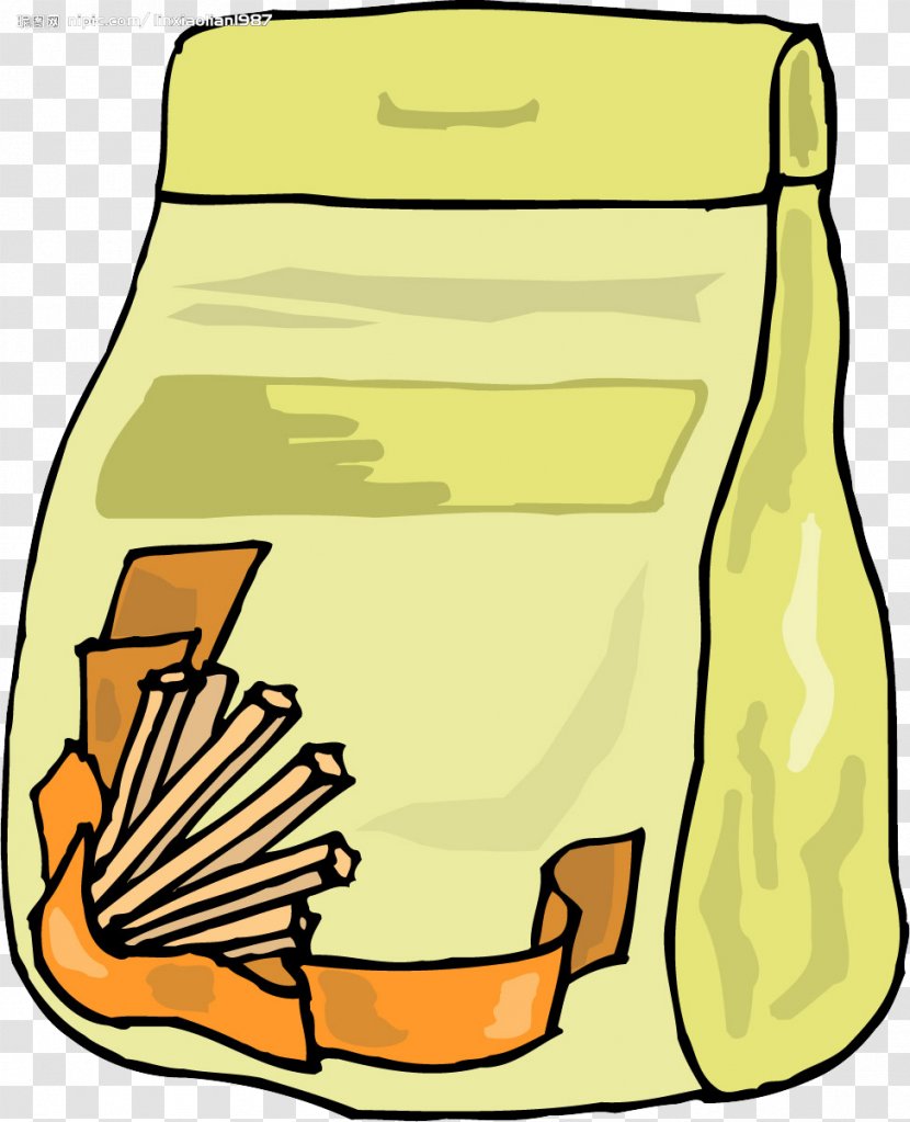 Breadstick Take-out Bag Dog Food Clip Art - Lunch - Bread Transparent PNG