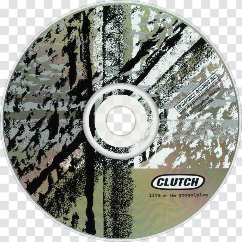 Compact Disc Live At The Googolplex Clutch Album Megaforce Records - Heart Transparent PNG