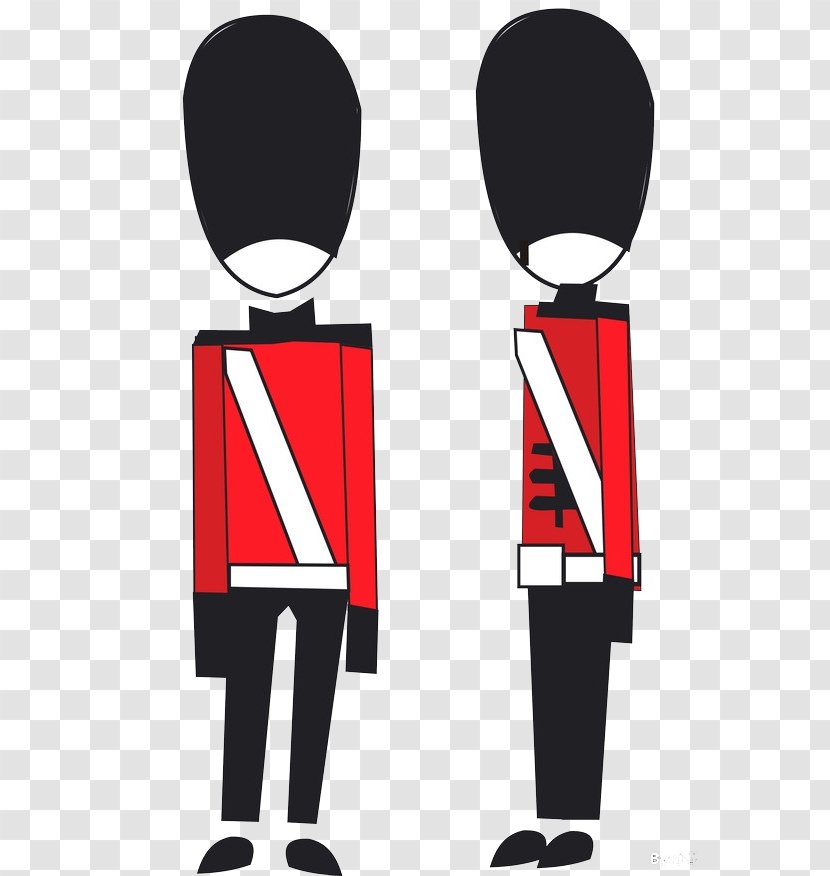 Illustration - Standing - British Barracks Station Soldiers Transparent PNG