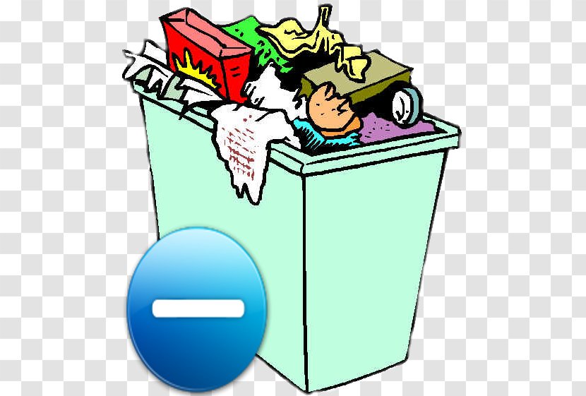 Rubbish Bins & Waste Paper Baskets Trash Clip Art - Area - Empty Transparent PNG