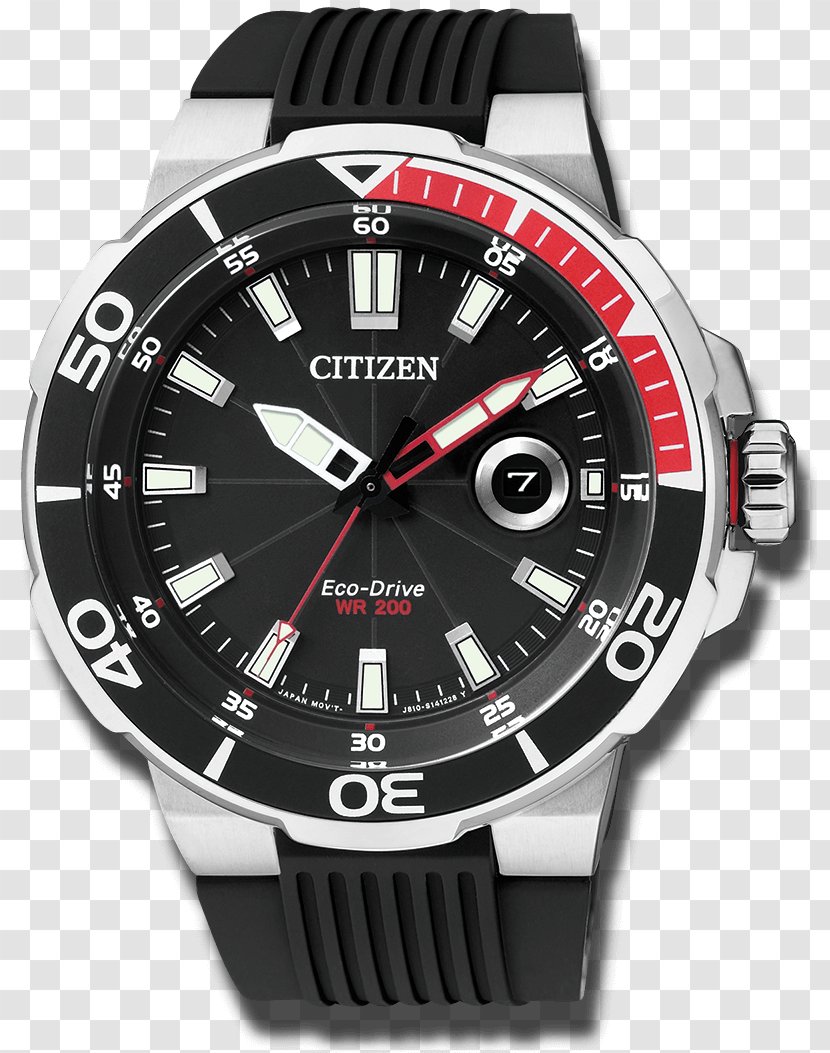 Eco-Drive Citizen Holdings Diving Watch Men's Promaster Diver Transparent PNG