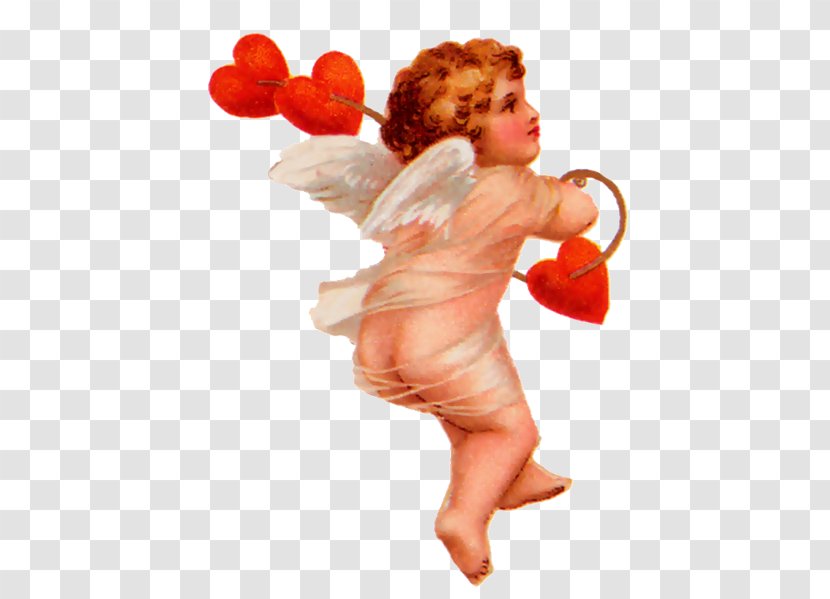 Cupid Angel Bokmärke Cherub - Petal Transparent PNG