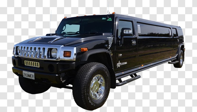 Hummer H2 Car Sport Utility Vehicle Limousine - Pickup Truck - Front Transparent Background Transparent PNG