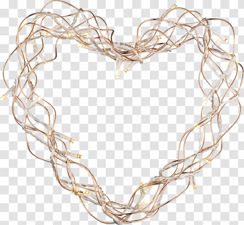 Light Heart - Globo - Jewellery Necklace Transparent PNG