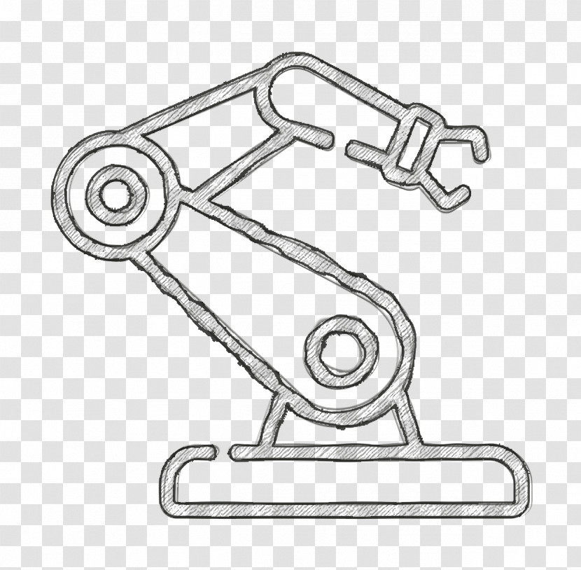 Robotic Arm Icon Robot Icon Manufacturing Icon Transparent PNG