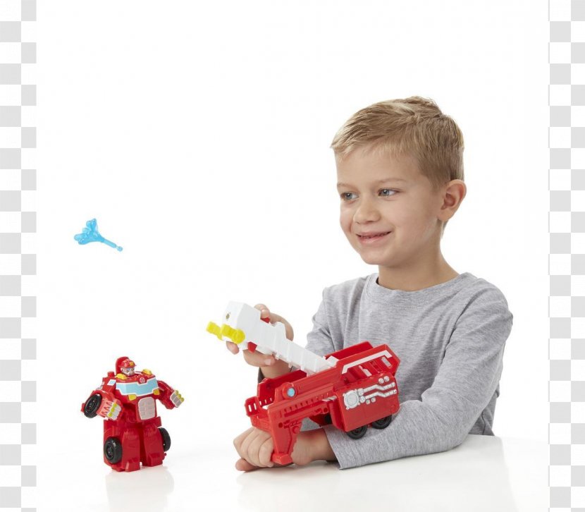 Transformers: Rescue Bots Optimus Prime Hasbro Toy - Transformers Transparent PNG