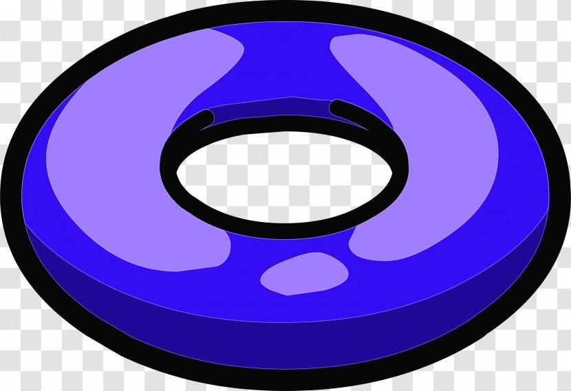 Circle Background - Violet - Electric Blue Symbol Transparent PNG