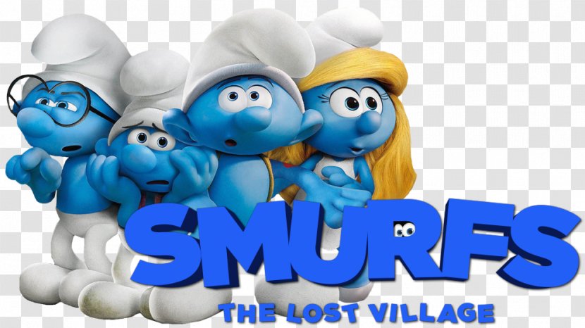 Smurfette Hefty Smurf Papa Brainy Clumsy - Figurine - Smurfs The Lost Village Wallpaper Transparent PNG