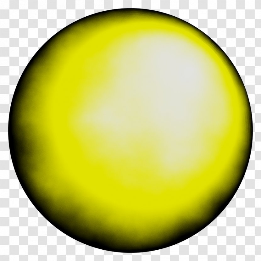 Yellow - Sphere Transparent PNG