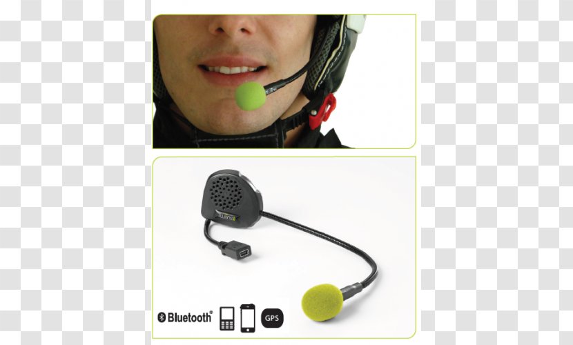 Handsfree Bluetooth Intercom Motorcycle Headset - Smartphone Transparent PNG