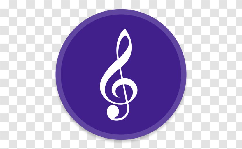 Musical Note Staff Treble - Watercolor Transparent PNG