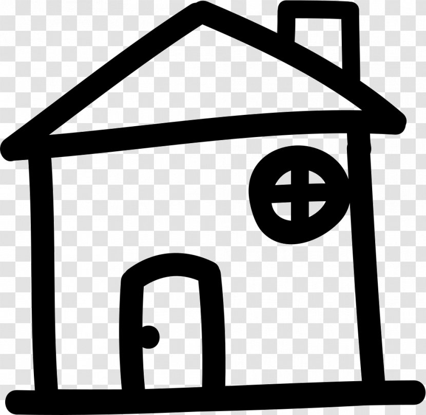 House Drawing Building - Text Transparent PNG