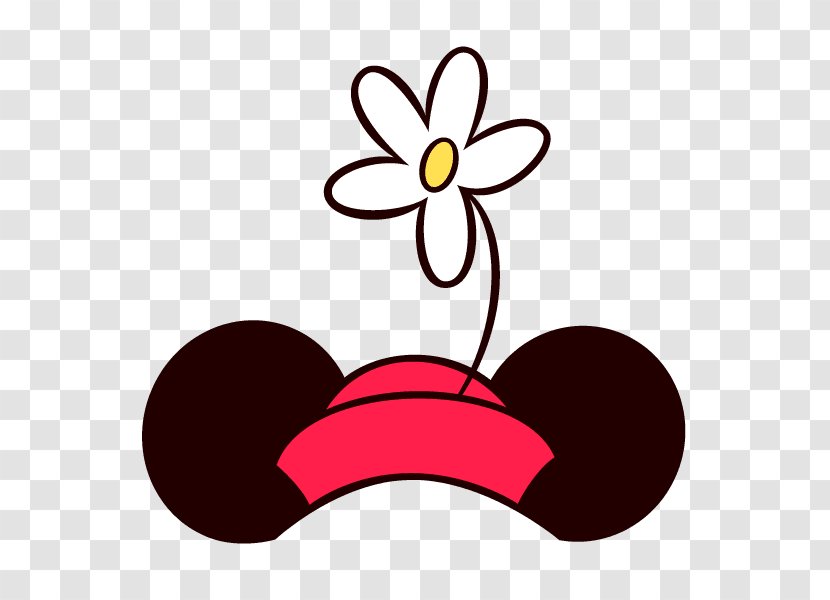 Mickey Mouse Minnie The Walt Disney Company Clip Art - Area - Lovely Parting Line Transparent PNG