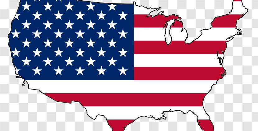 Flag Of The United States Canada National - English Cartoon Transparent PNG