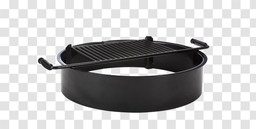 Barbecue Metal Frying Pan - Fire Ring Transparent PNG