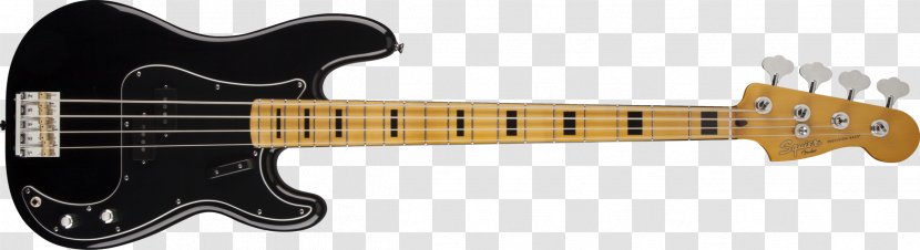 Fender Precision Bass Mustang Squier Musical Instruments Guitar - Electric Transparent PNG