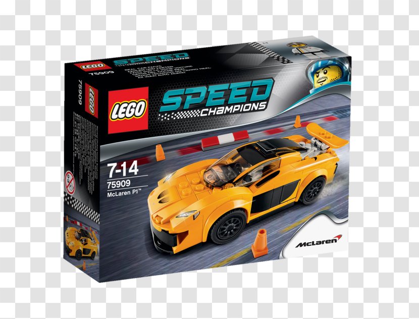 McLaren 720S Lego Speed Champions LEGO P1 Minifigure - Ideas - Mclaren Transparent PNG