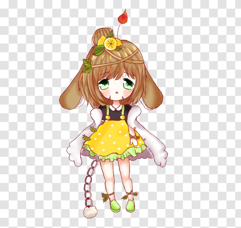 Doll Character Flower Clip Art Transparent PNG