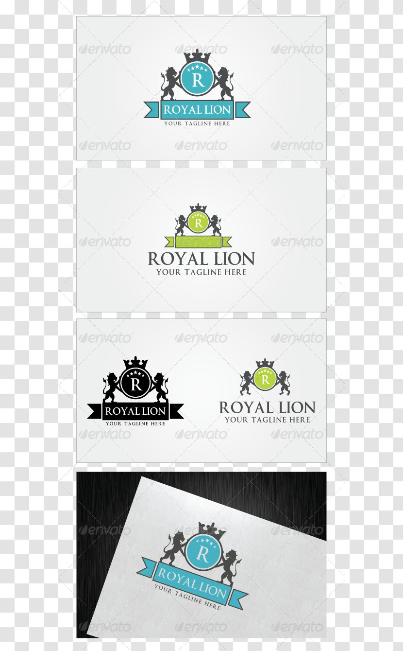 Logo Brand Font - Royal Lion Transparent PNG