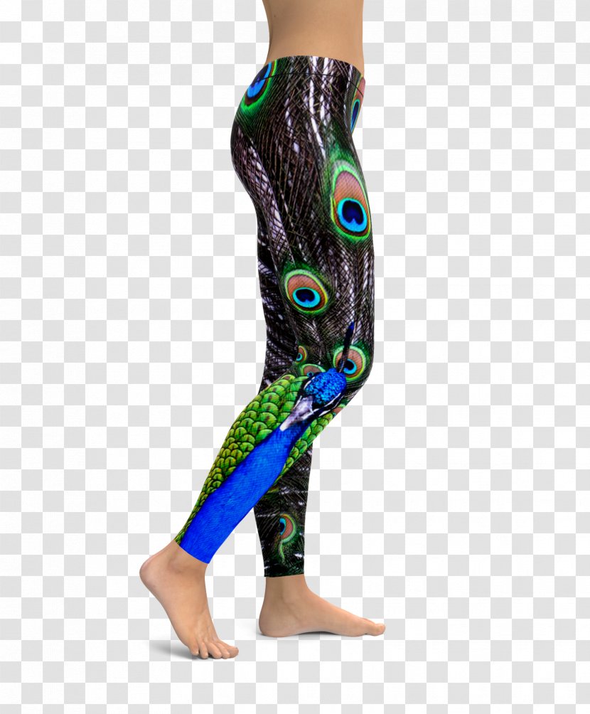 Leggings Hoodie Pants Tights Handbag - Cartoon - Peacock Transparent PNG