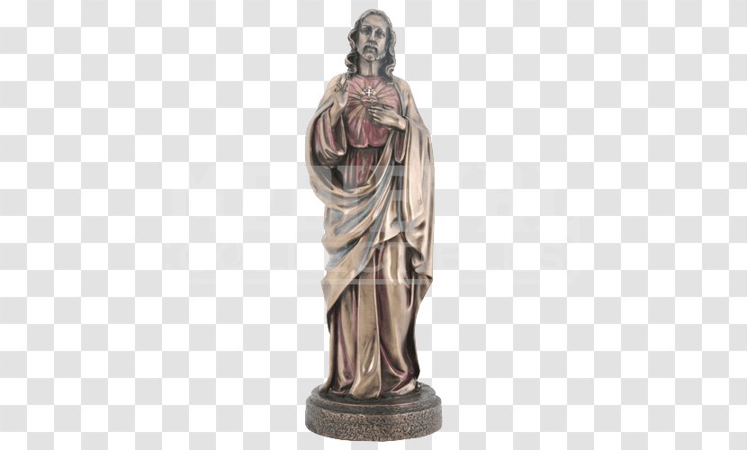 Statue Figurine Christ The Redeemer Sacred Heart Sculpture - Stone Carving - Of Jesus Transparent PNG