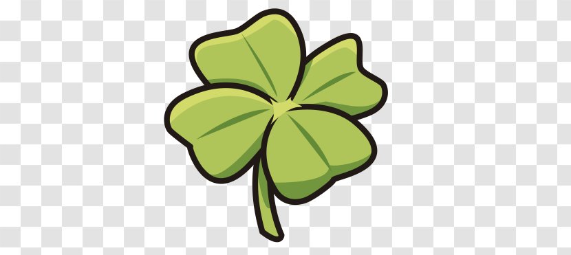 Marketing ChefDesign Cartoon Shamrock Clip Art - Idea - Fourleaf Clover Transparent PNG