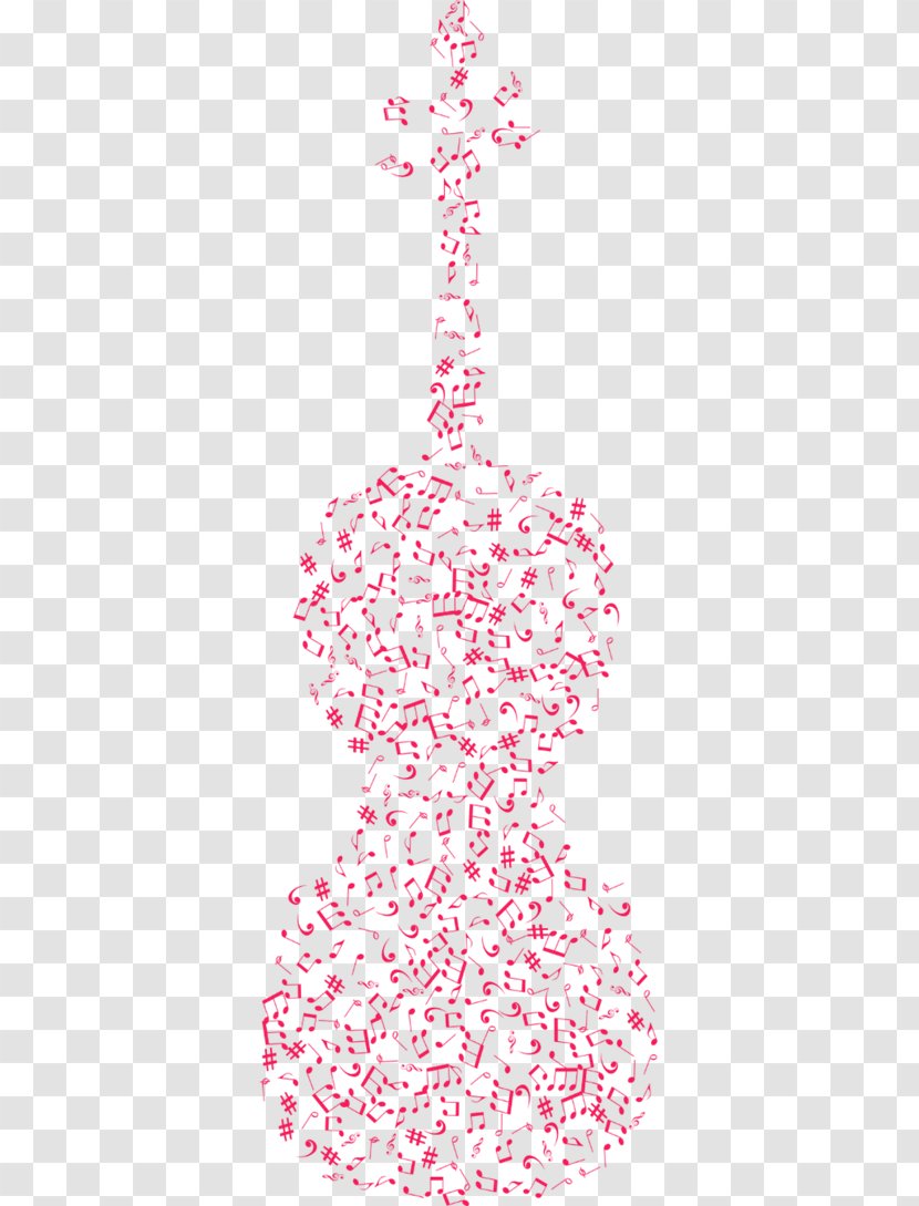 Musical Note Paper Violin Instruments - Heart Transparent PNG
