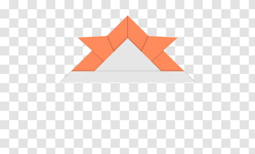 Line Triangle Origami Point - Paper - Samurai Helmet Transparent PNG