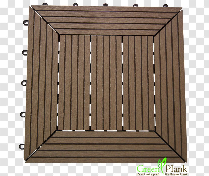 Composite Material Floor Deck Wood-plastic Tile - Balcony Transparent PNG
