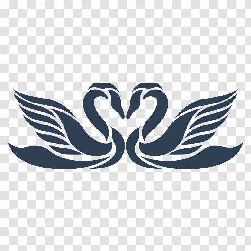 Logo Royalty-free Black Swan - Symbol Transparent PNG