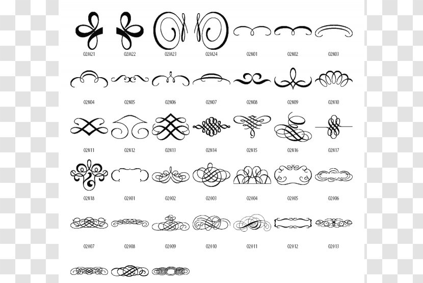 Download Ornament Clip Art - Elegant Cliparts Transparent PNG