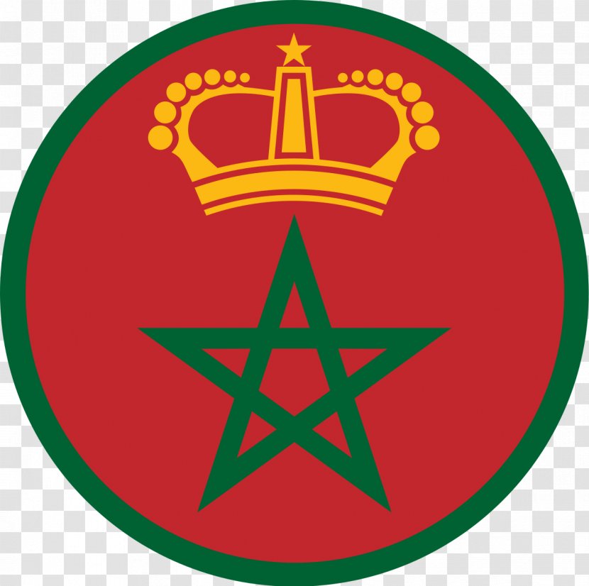 Morocco Royal Moroccan Air Force Roundel Military Aircraft Insignia - Moroco Transparent PNG