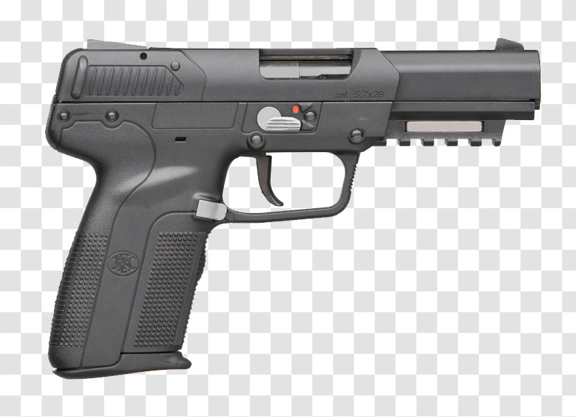 Browning Hi-Power FN Five-seven Herstal 5.7×28mm Firearm - Gun Accessory - Ten Years Transparent PNG