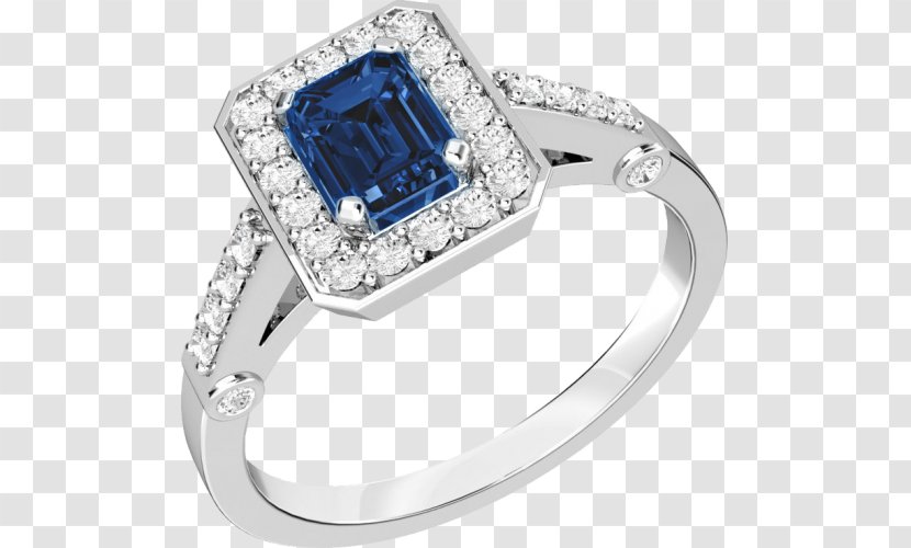 Sapphire Diamond Ring Ruby Gemstone - Body Jewelry - Rings Transparent PNG