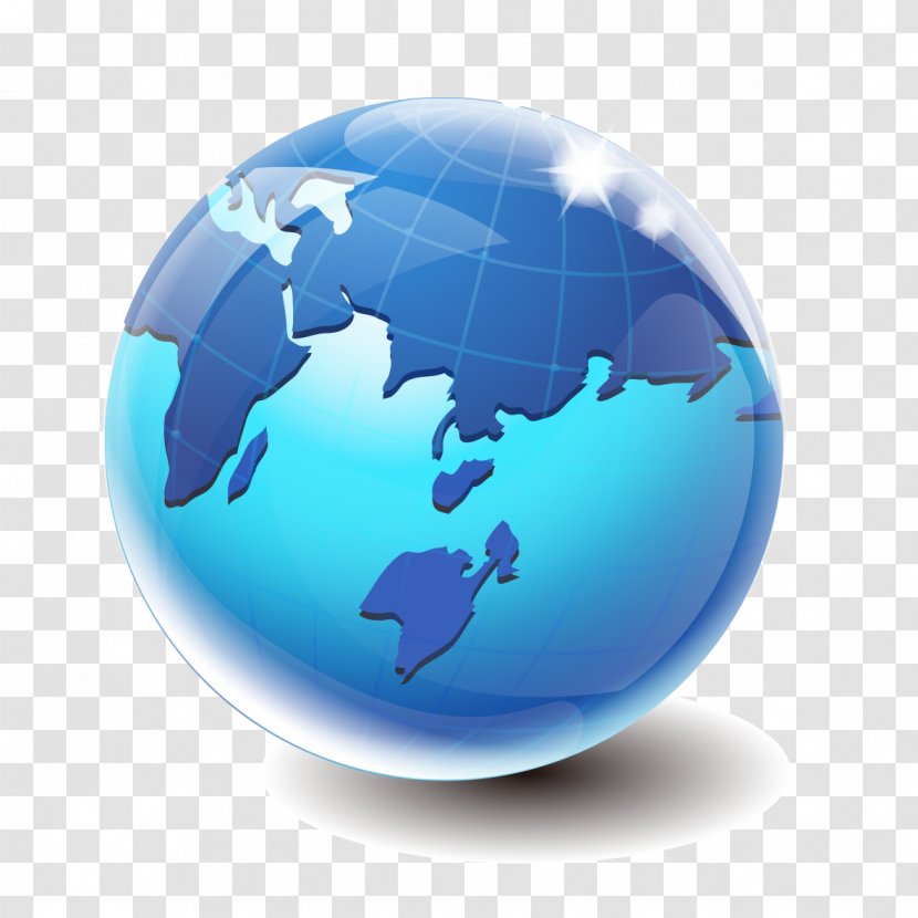 Earth Blue - Sphere - Model Transparent PNG