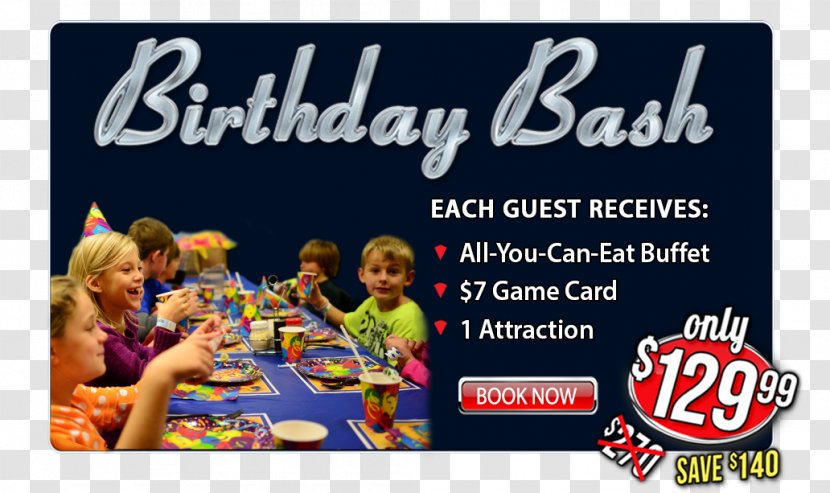 Warr Acres Incredible Pizza Company Birthday Tulsa's Spring Town Trampoline Park America's - Party - Landing Page Transparent PNG