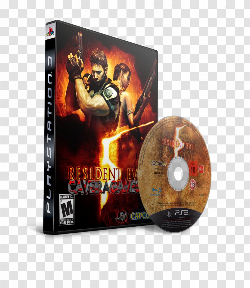 Resident Evil 5 PlayStation 3 Capcom DVD STXE6FIN GR EUR - Dvd Transparent PNG