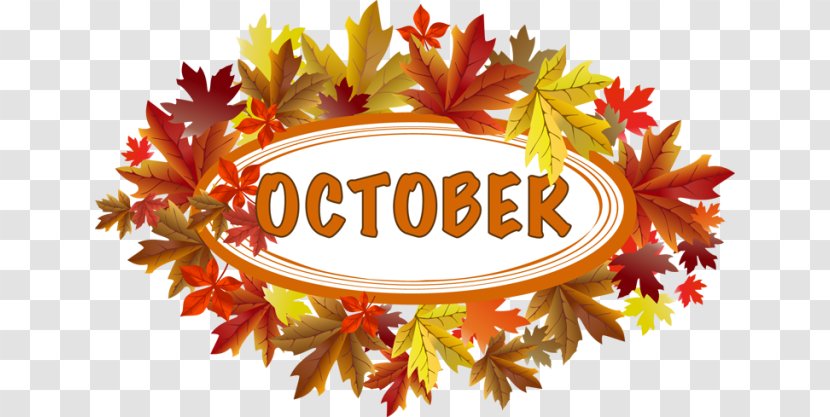 October Free Content Website Clip Art - Calendar - Octo Cliparts Transparent PNG
