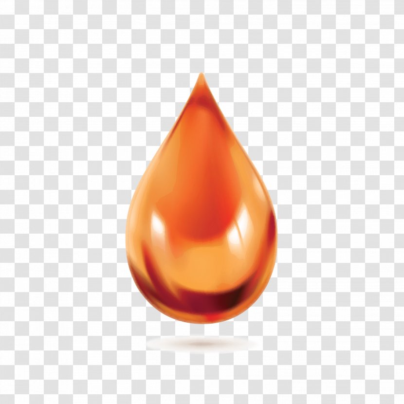 Liquid Caramel Color Peach - Orange - Drops Transparent PNG