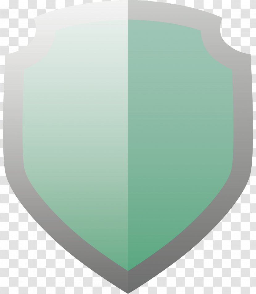 Shield Flat Design - Green Transparent PNG