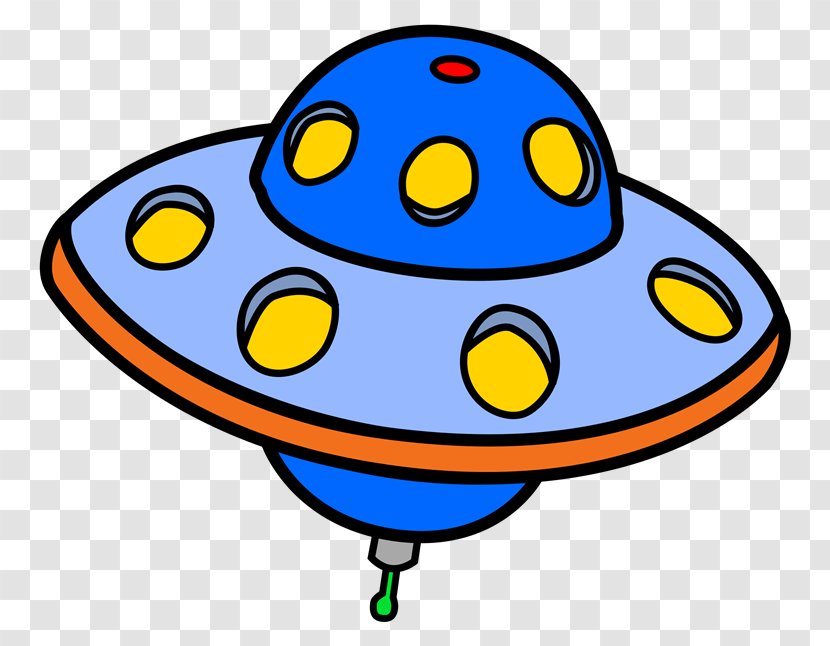 Clip Art Unidentified Flying Object Openclipart Saucer Extraterrestrial Life - Smiley - Ovnis Animados Transparent PNG