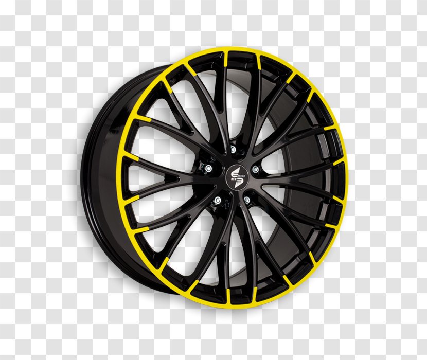 Car Tire Alloy Wheel Rim - Spoke Transparent PNG