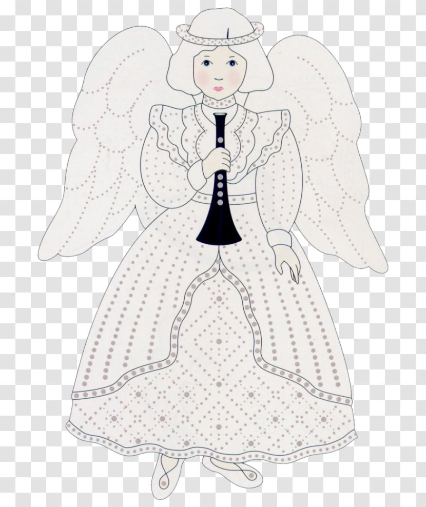 Fairy Costume Design Gown Cartoon - Figurine Transparent PNG