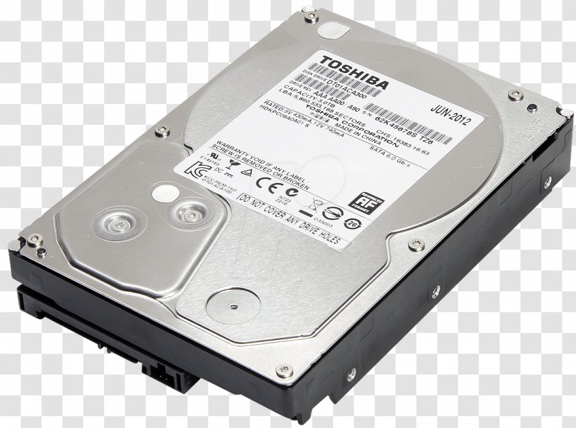 Hard Drives Serial ATA Data Storage Terabyte Disk - Desktop Computers Transparent PNG