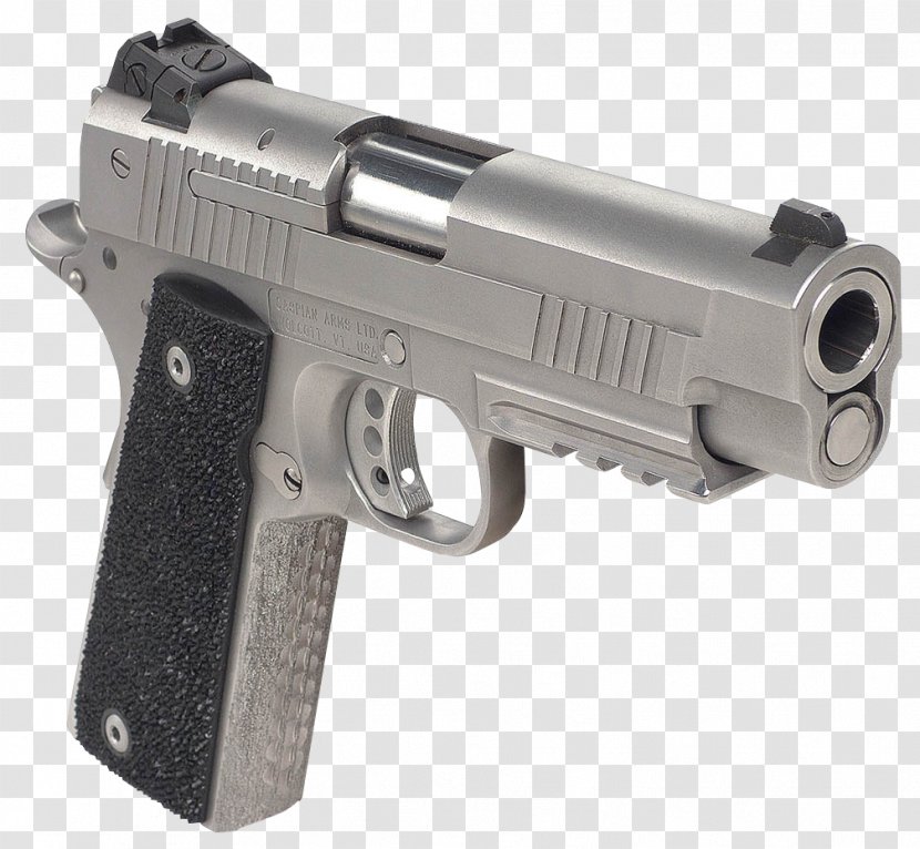 M1911 Pistol T-shirt Firearm Smith & Wesson - Trigger - Pistols Transparent PNG